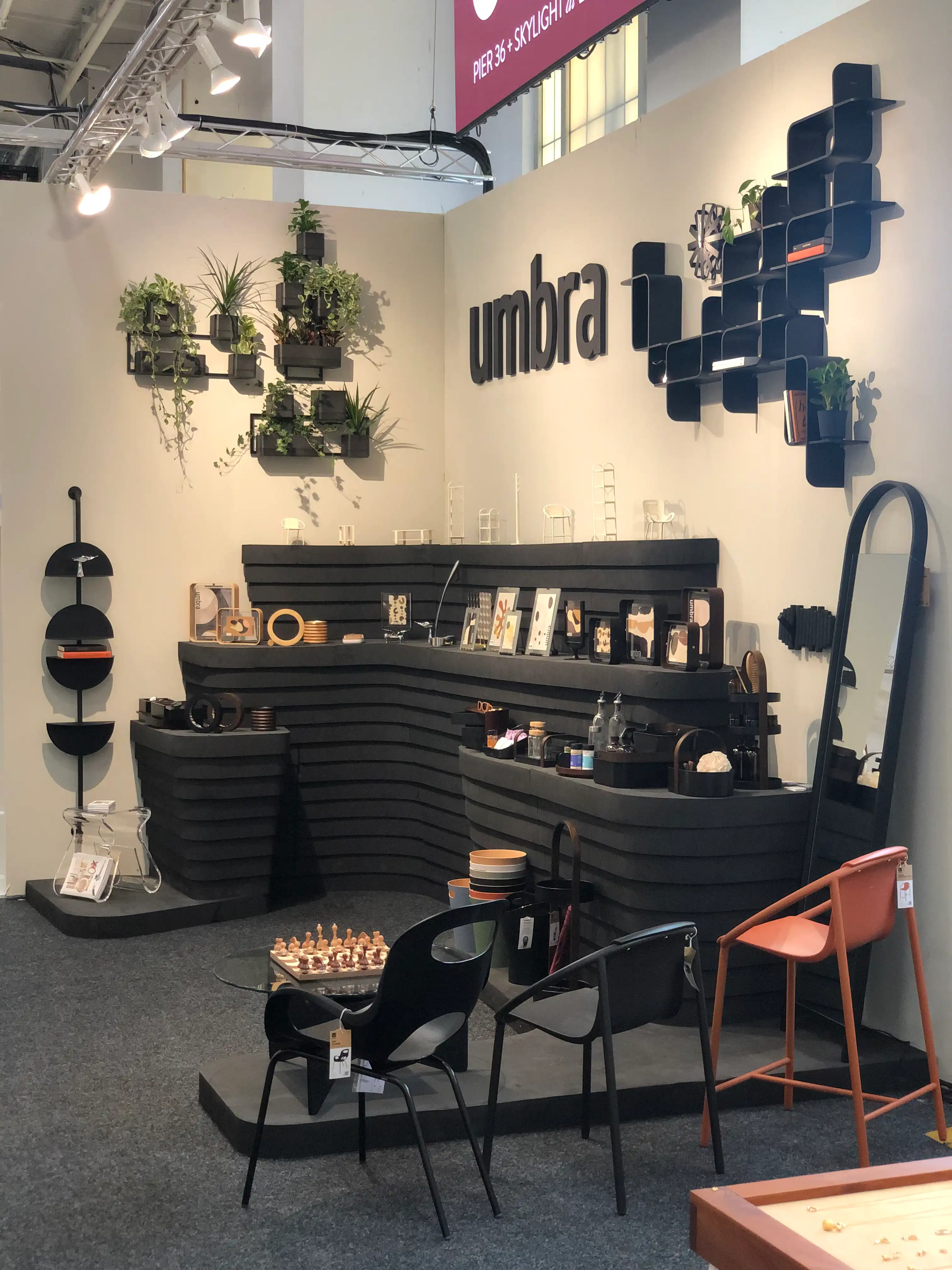 Final Merchandised Booth Corner View