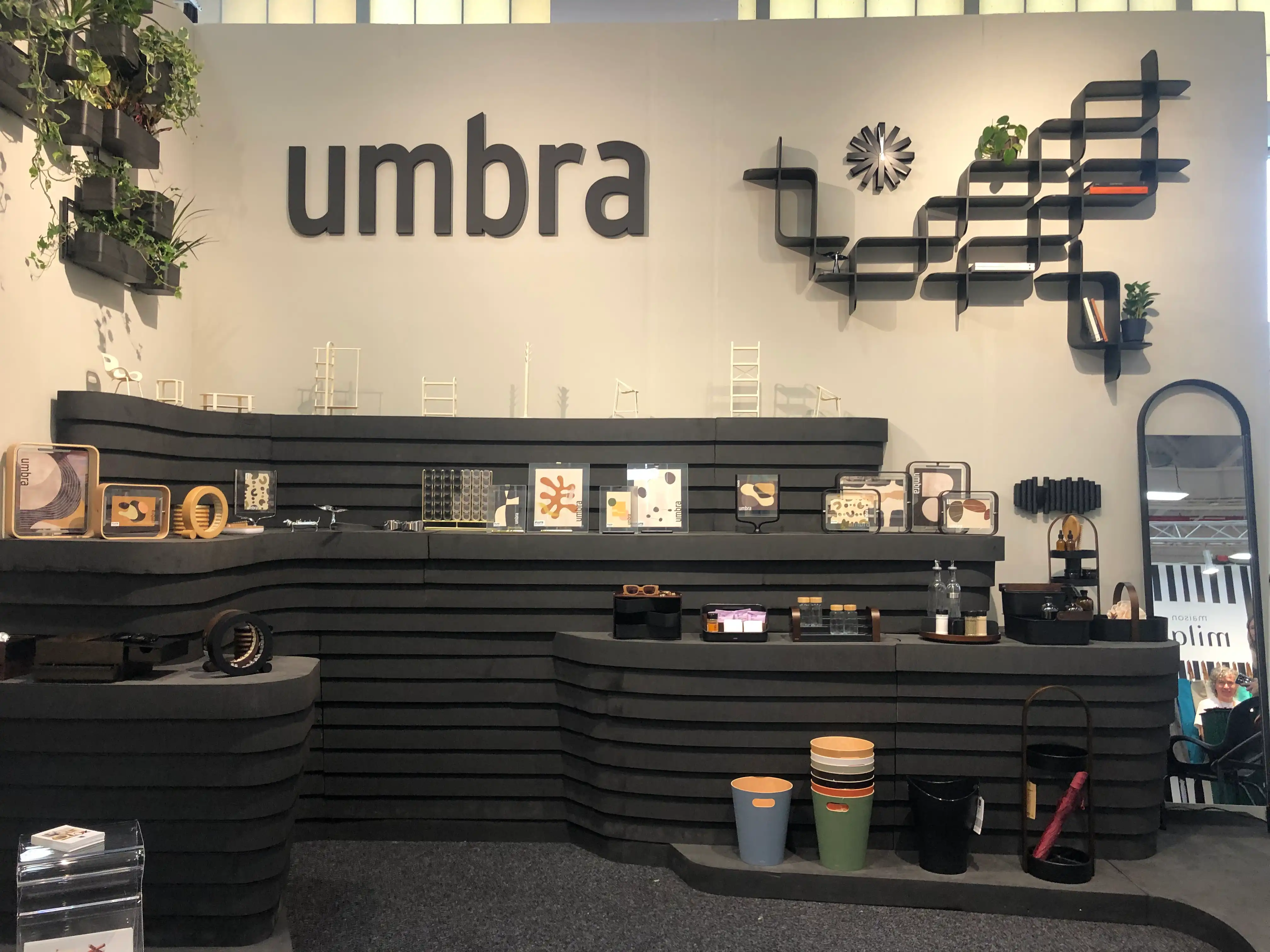 Final Merchandised Booth Front View