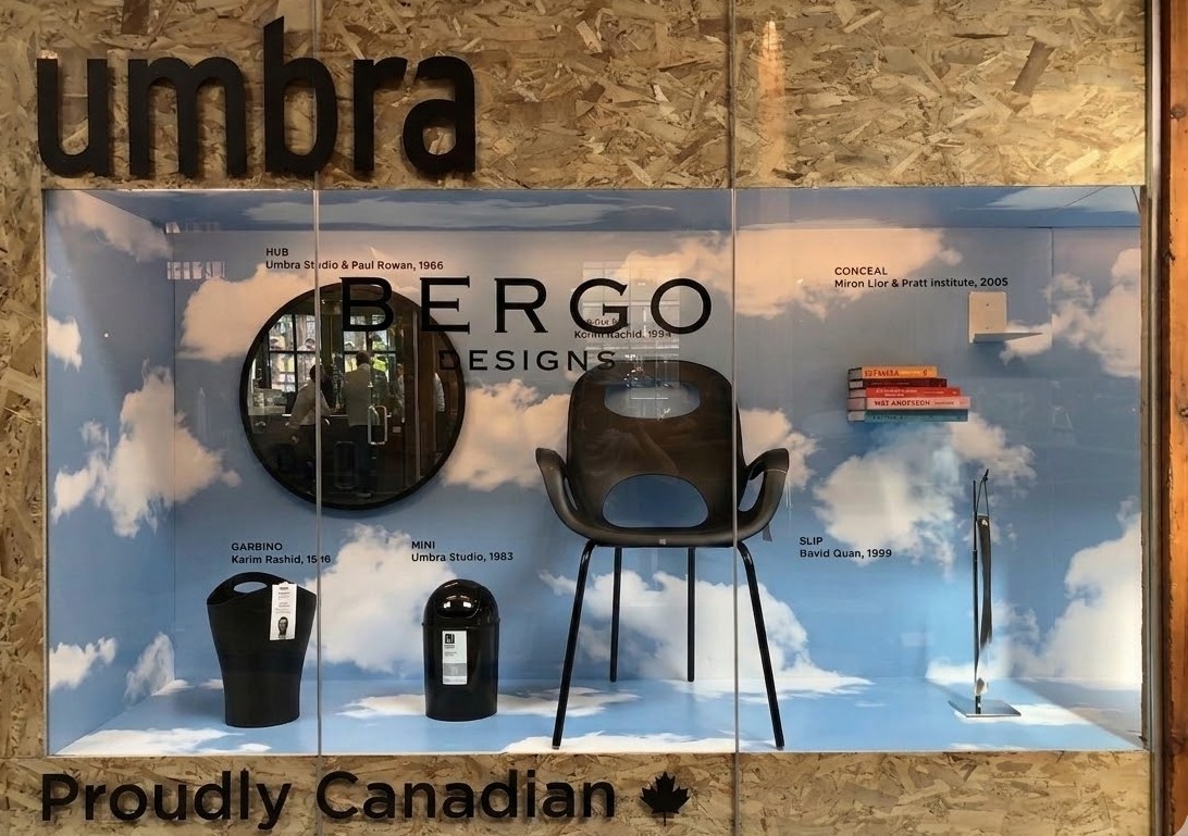 Bergo Window Display